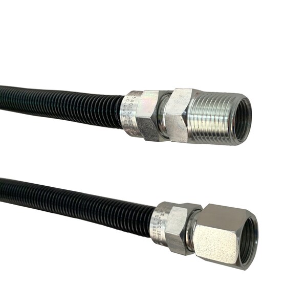 Jones Stephens 1/2in OD 3/8in ID X 36in Long, 1/2in Female Pipe Thread X 1/2in Male Pipe Thread G74137 - main